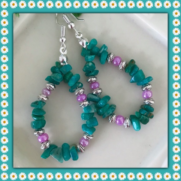 πΊπ΄πΊ MALACHITE BRACELET AND EARRINGS πΊπ΄πΊ - Picture 5 of 5